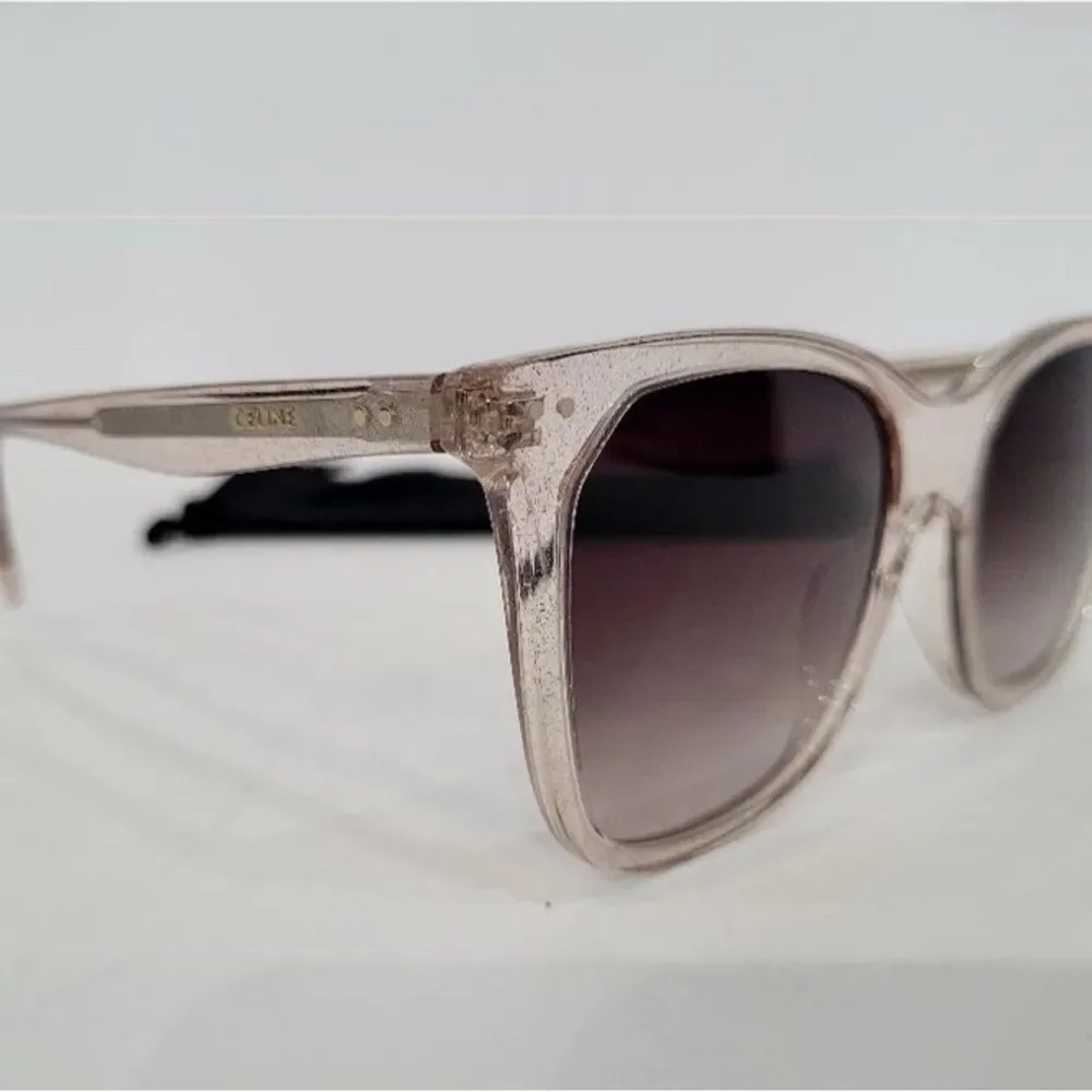NEW! *Chic* CELINE French-Chic Designer Glitter Sunglasses NWOT AUTHENTIC!